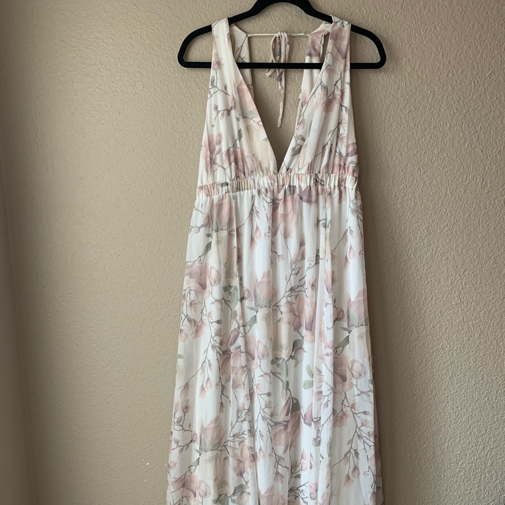 Show me your Mumu flower maxi dress